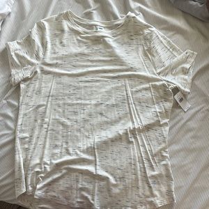 Cream with gray and black marks, Old Navy, large, Never worn, Tag still on